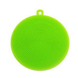 5pc Kitchen Accessories Silicone Dish Washing Brush Bowl Pot Pan Wash Cleaning Brushes Cooking Tool Cleaner Sponge Scouring Pads