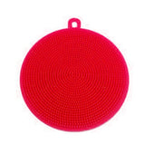 5pc Kitchen Accessories Silicone Dish Washing Brush Bowl Pot Pan Wash Cleaning Brushes Cooking Tool Cleaner Sponge Scouring Pads