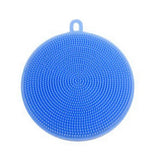 5pc Kitchen Accessories Silicone Dish Washing Brush Bowl Pot Pan Wash Cleaning Brushes Cooking Tool Cleaner Sponge Scouring Pads
